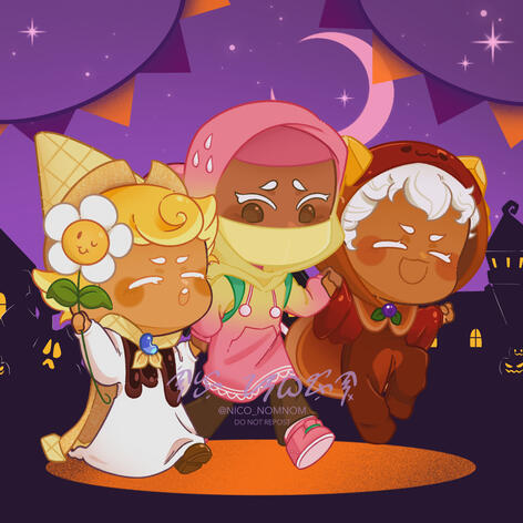 Halloween Cookie Run